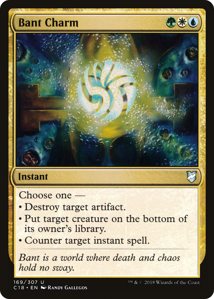 Bant Charm (169) - Commander 2018