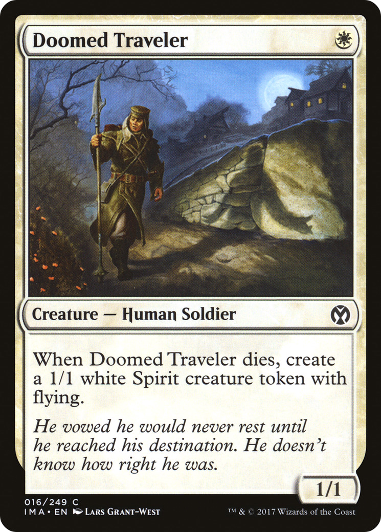 Doomed Traveler (016) Foil - Iconic Masters