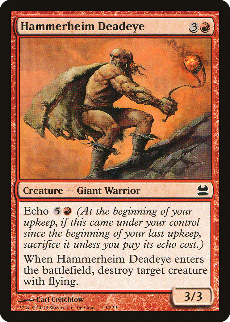 Hammerheim Deadeye (119) - Modern Masters
