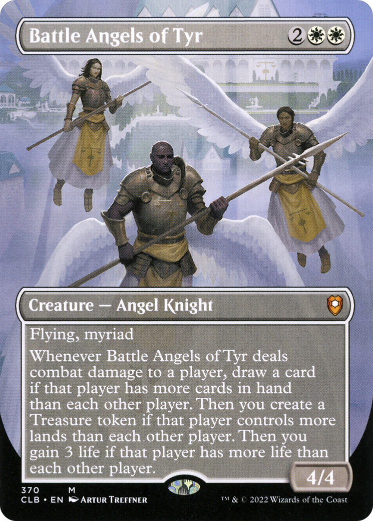 Battle Angels of Tyr (370) Foil - Commander Legends: Battle for Baldur's Gate