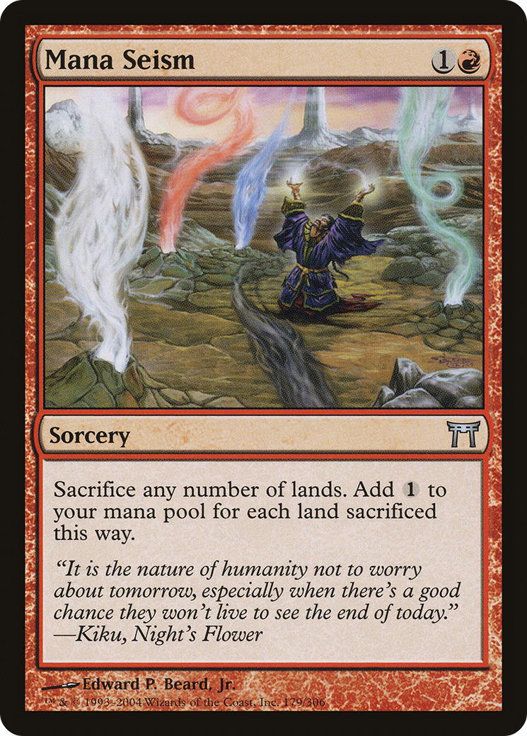 Mana Seism (179) - Champions of Kamigawa