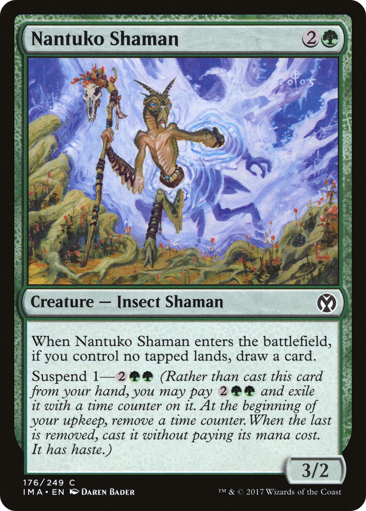 Nantuko Shaman (176) Foil - Iconic Masters