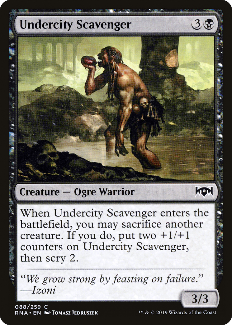 Undercity Scavenger (088) Foil - Ravnica Allegiance