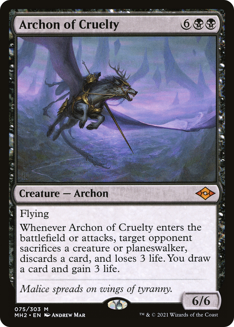 Archon of Cruelty (075) - Modern Horizons 2