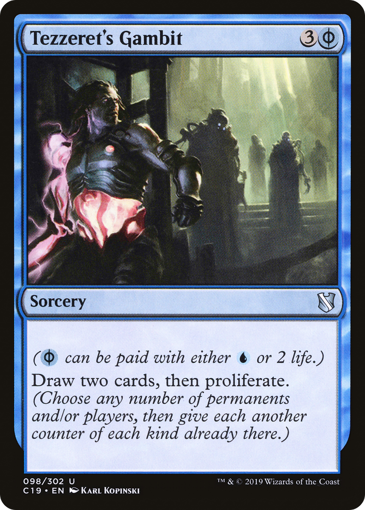 Tezzeret's Gambit (098) - Commander 2019