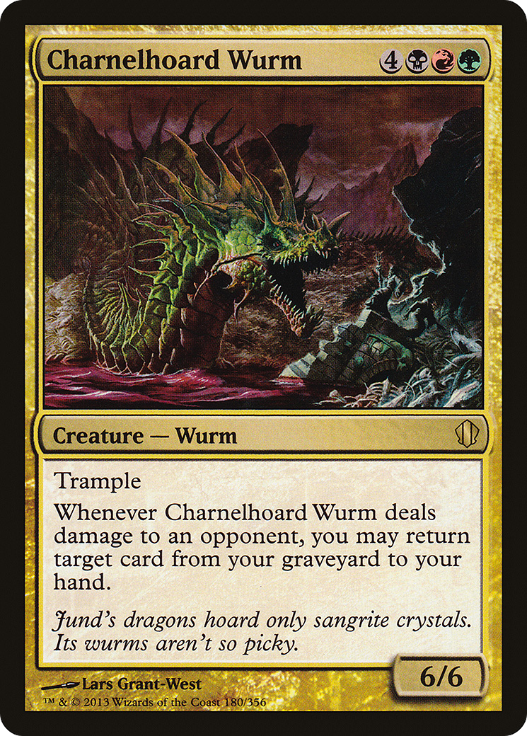 Charnelhoard Wurm (180) - Commander 2013