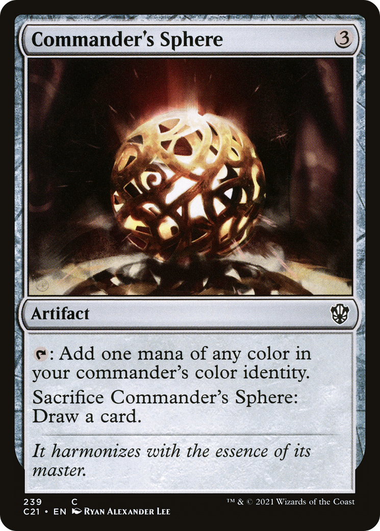 Commander's Sphere (239) - Commander 2021