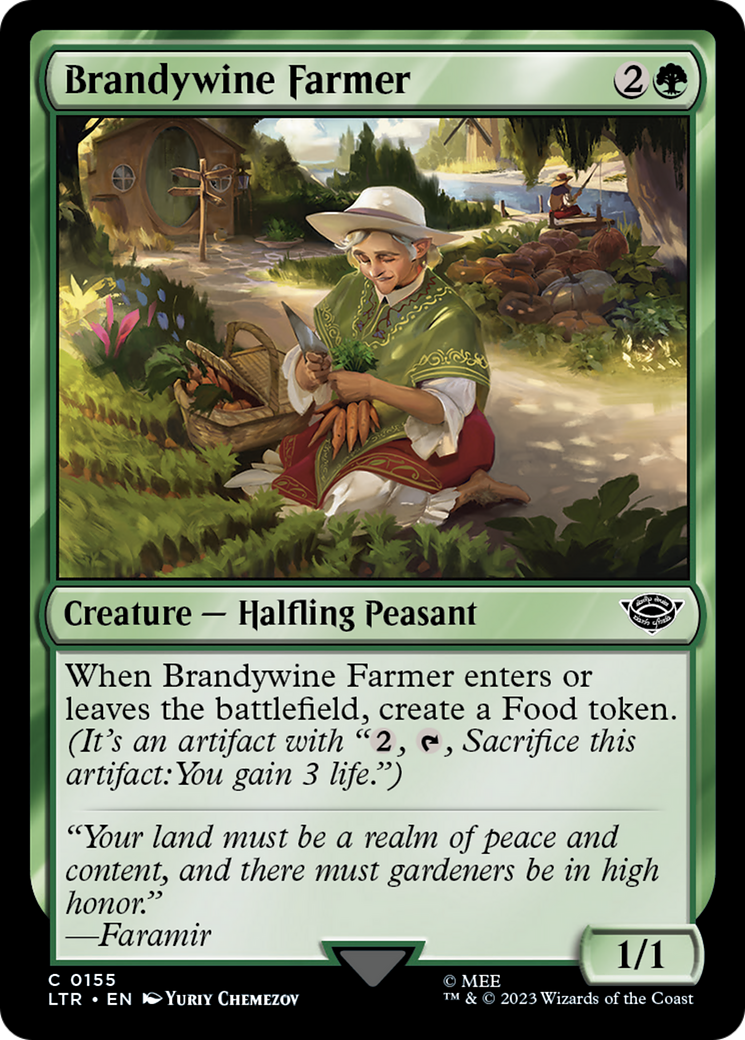 Brandywine Farmer (155) Foil - The Lord of the Rings: Tales of Middle-earth