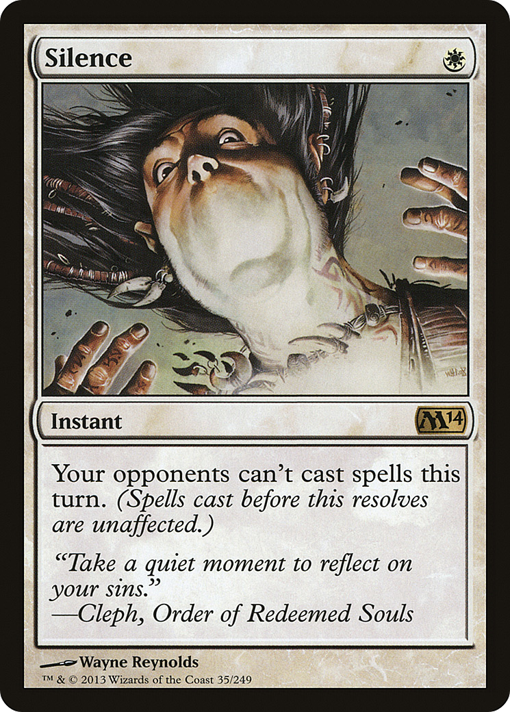 Silence (035) Foil - Magic 2014