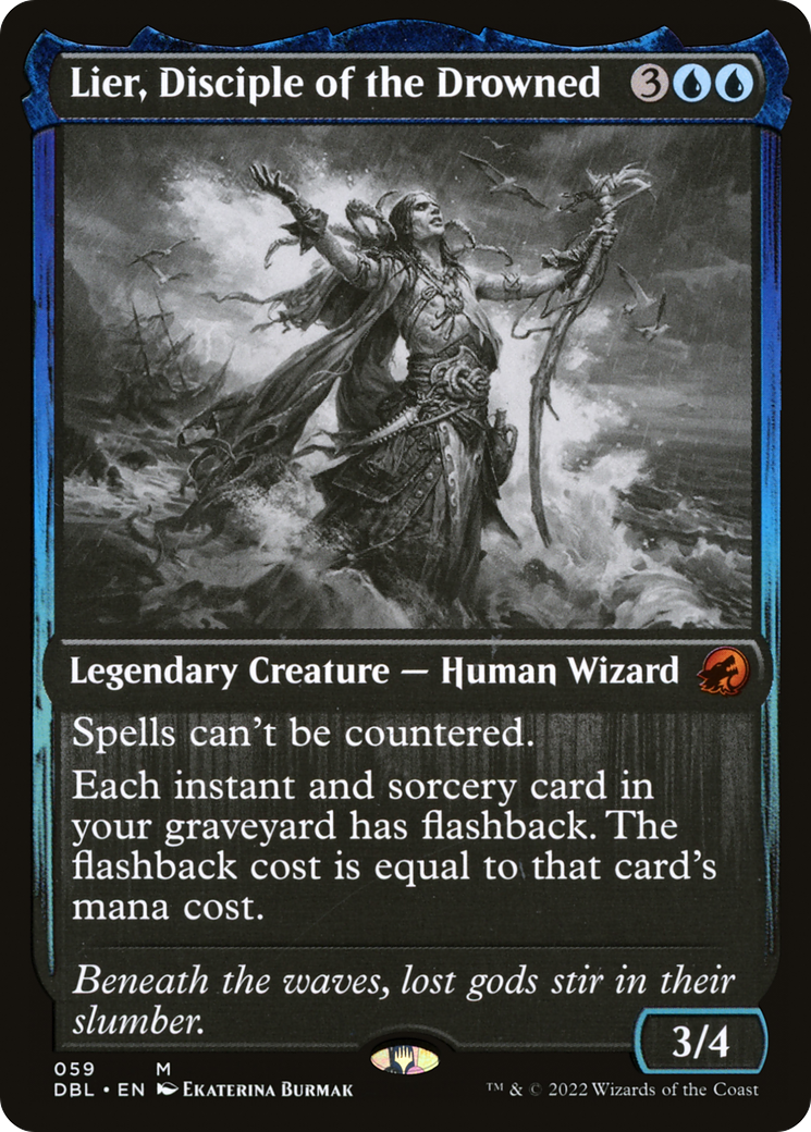 Lier, Disciple of the Drowned (059) - Innistrad: Double Feature