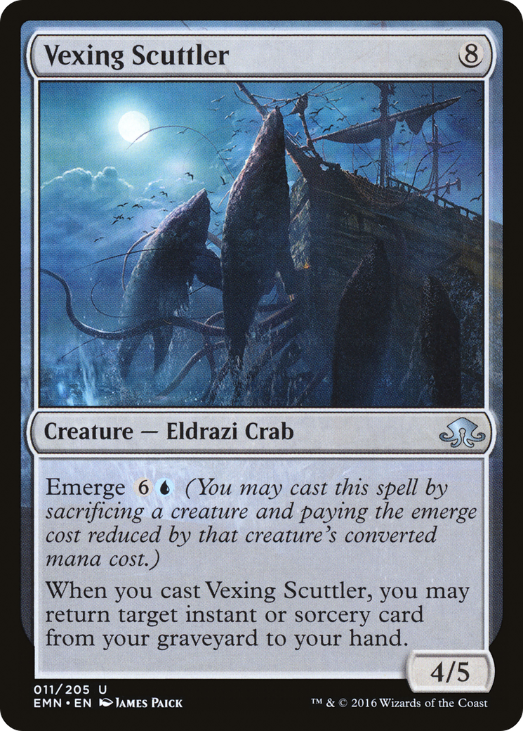 Vexing Scuttler (011) Foil - Eldritch Moon