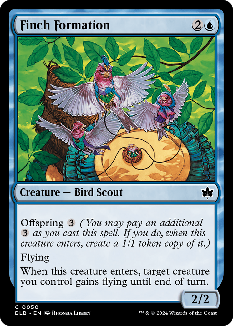 Finch Formation (050) Foil - Bloomburrow