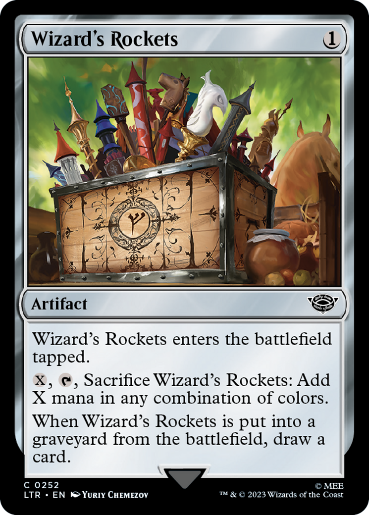 Wizard's Rockets (252) Foil - The Lord of the Rings: Tales of Middle-earth