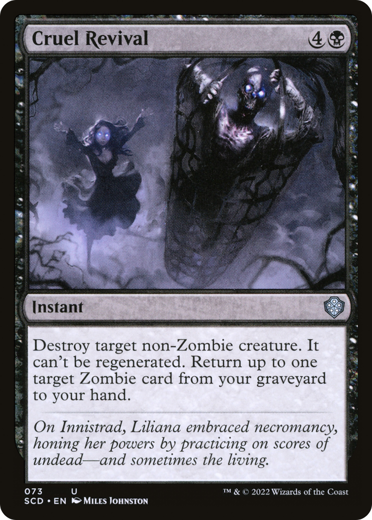 Cruel Revival (073) - Starter Commander Decks