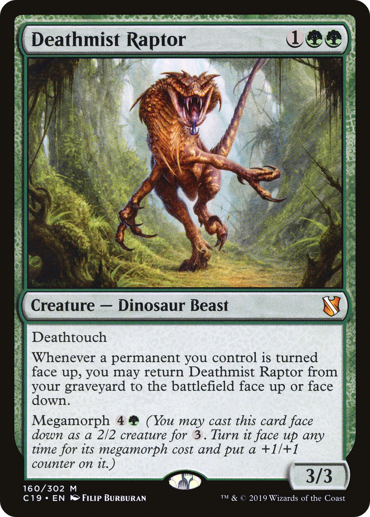 Deathmist Raptor (160) - Commander 2019