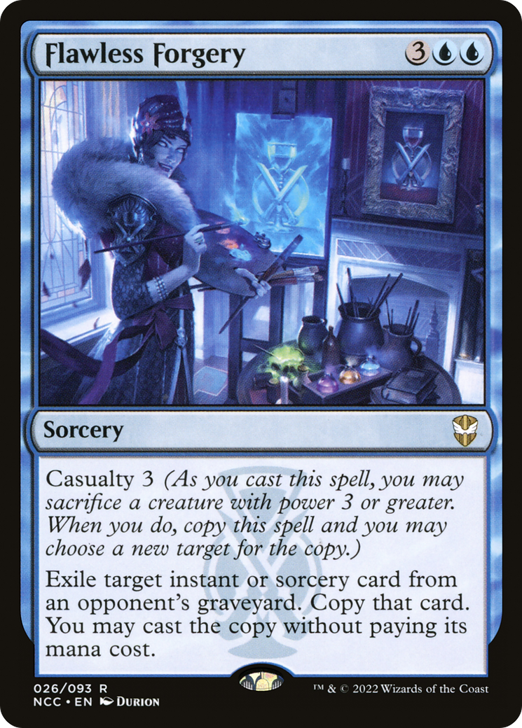 Flawless Forgery (026) - New Capenna Commander
