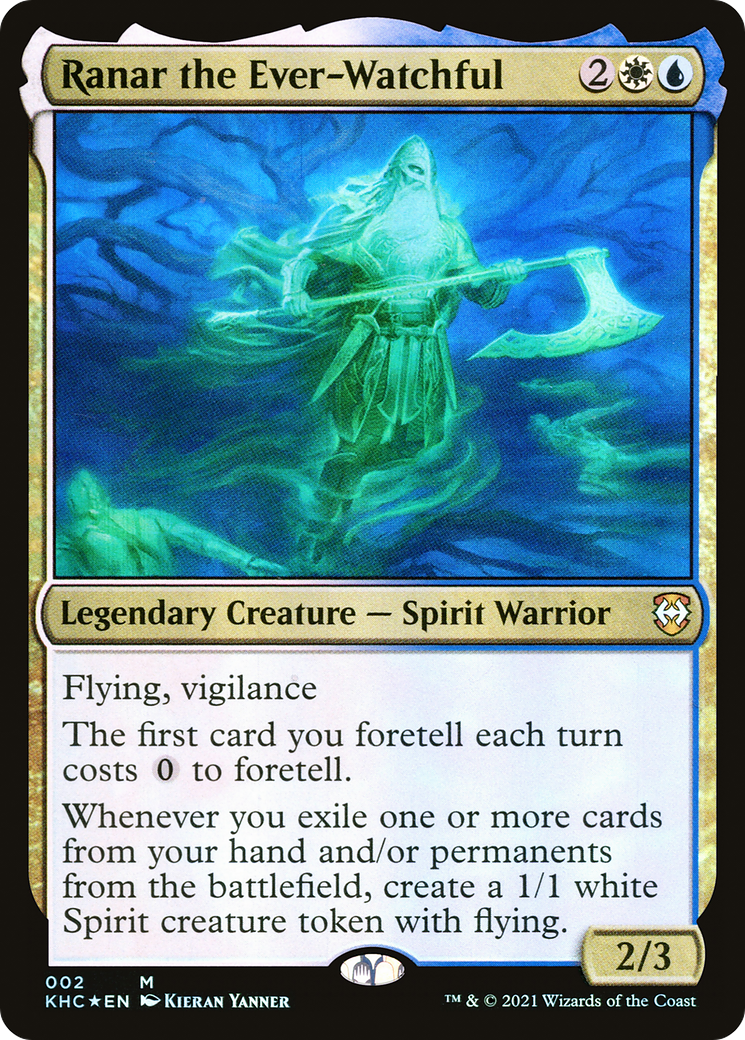 Ranar the Ever-Watchful (002) Foil - Kaldheim Commander