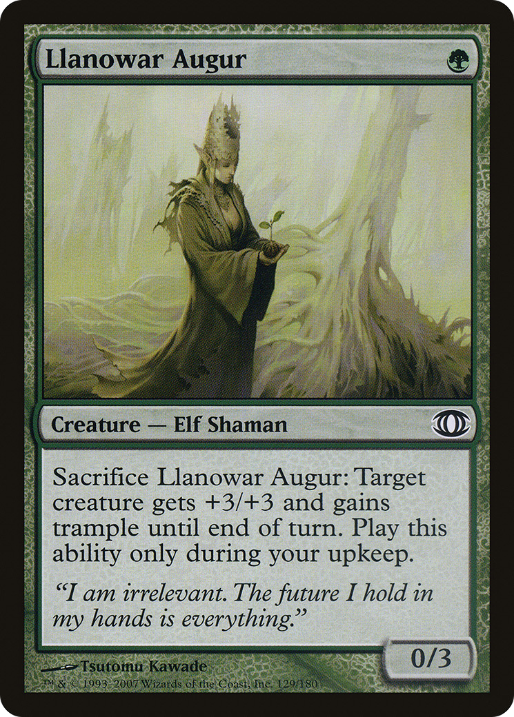 Llanowar Augur (129) - Future Sight