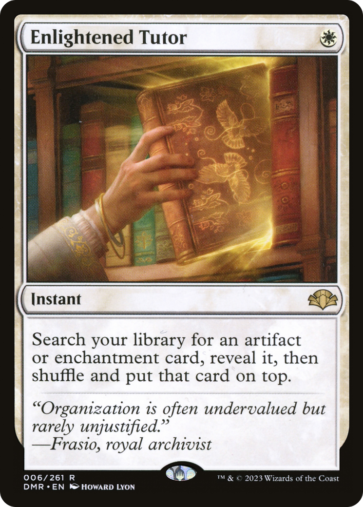 Enlightened Tutor (006) - Dominaria Remastered