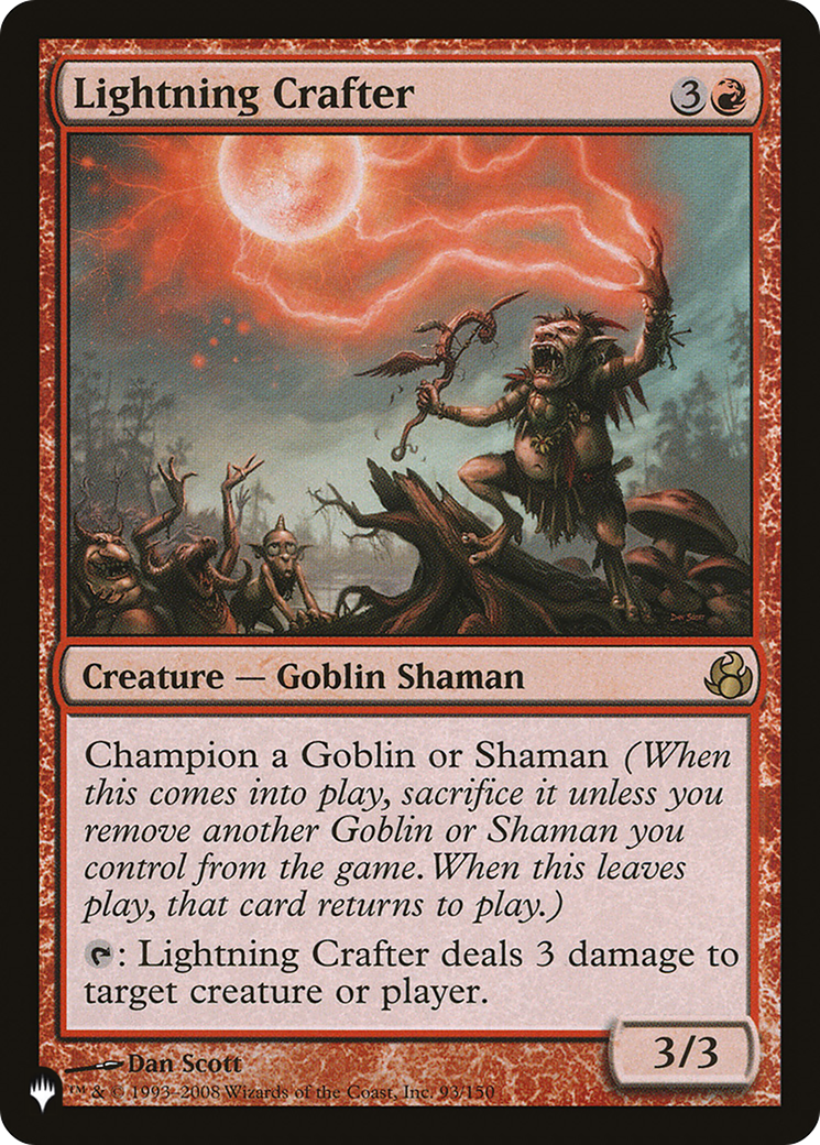 Lightning Crafter (MOR-93) - The List
