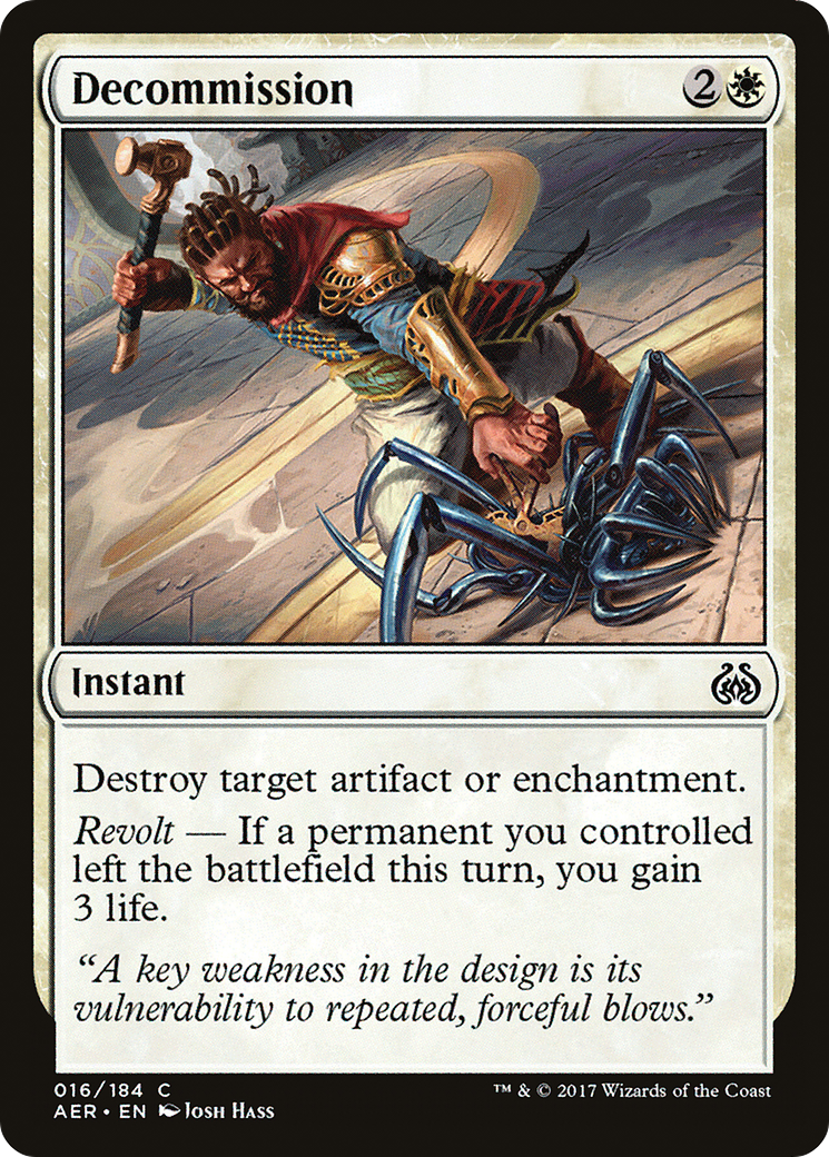 Decommission (016) - Aether Revolt