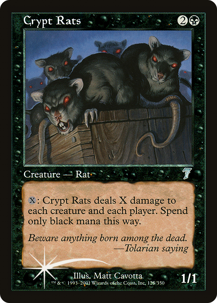 Crypt Rats (125) - Seventh Edition