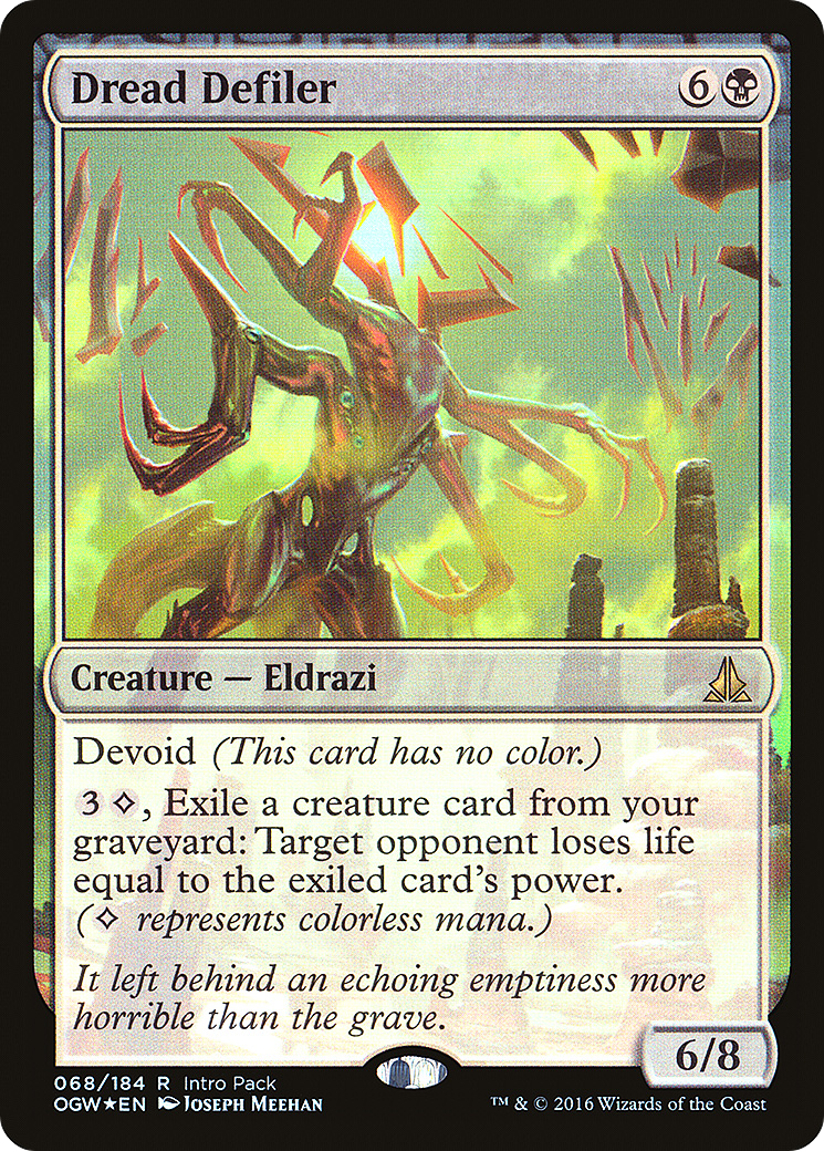 Dread Defiler (068) Foil - Oath of the Gatewatch Promos