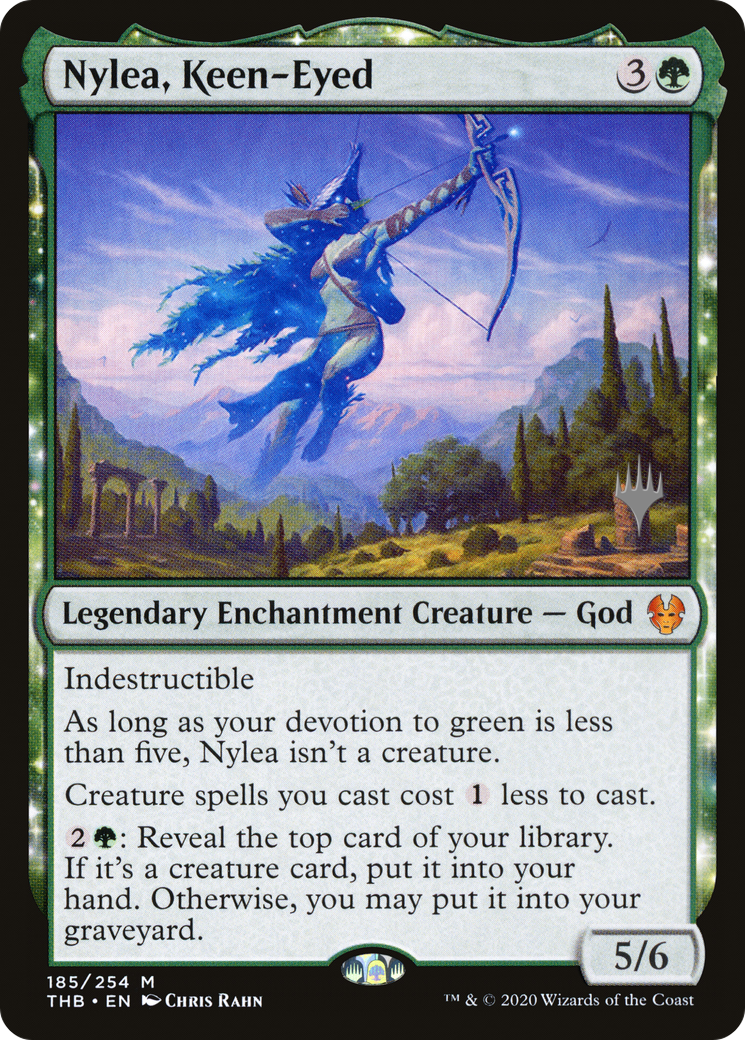 Nylea, Keen-Eyed (185p) - Theros Beyond Death Promos