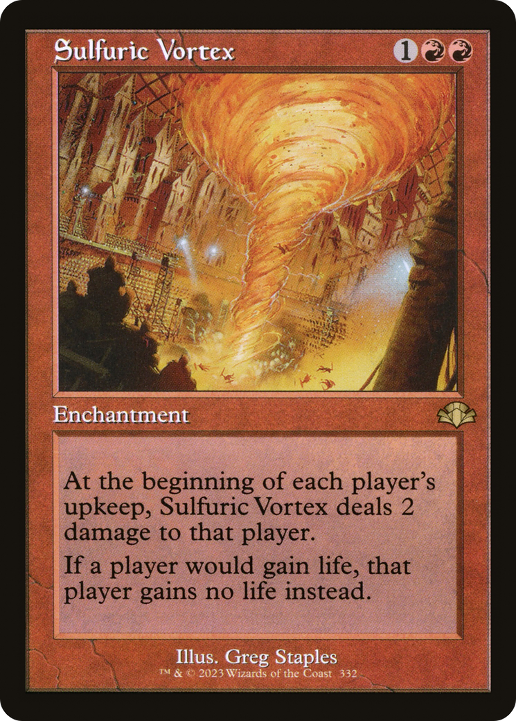 Sulfuric Vortex (Retro) (332) Foil - Dominaria Remastered