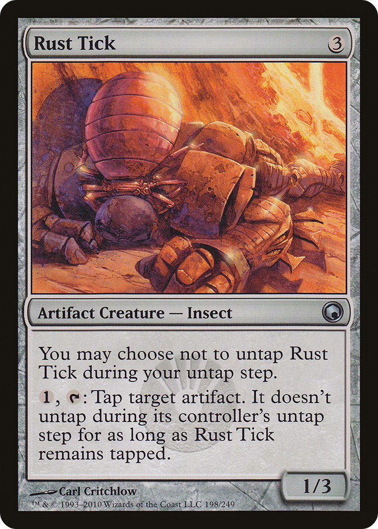 Rust Tick (198) - Scars of Mirrodin