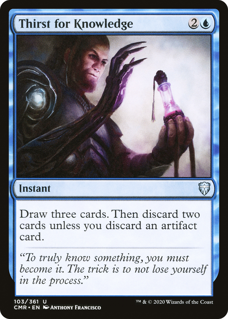 Thirst for Knowledge (103) - Commander Legends