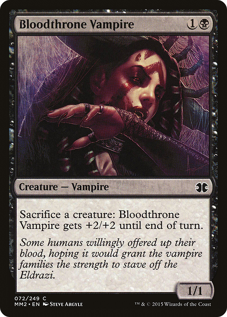 Bloodthrone Vampire (072) Foil - Modern Masters 2015