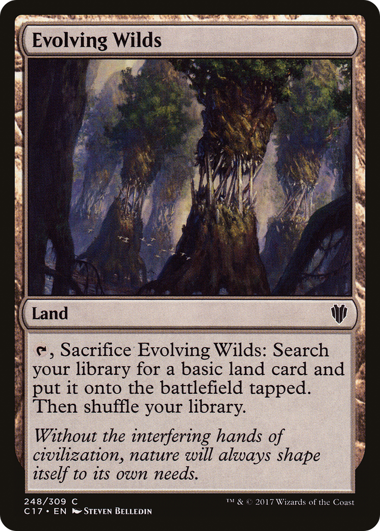 Evolving Wilds (248) - Commander 2017