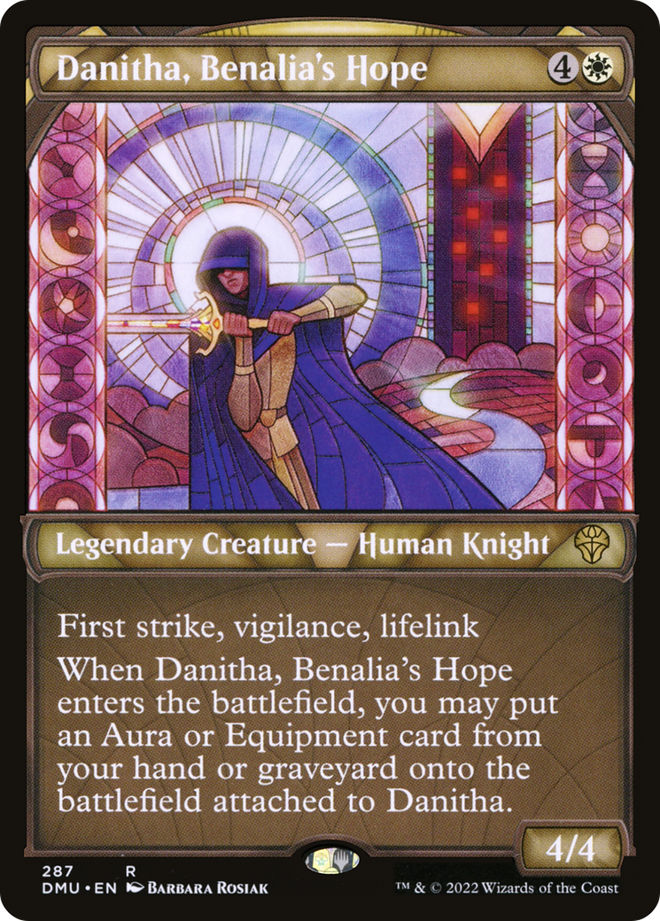 Danitha, Benalia's Hope (Showcase) (287) - Dominaria United