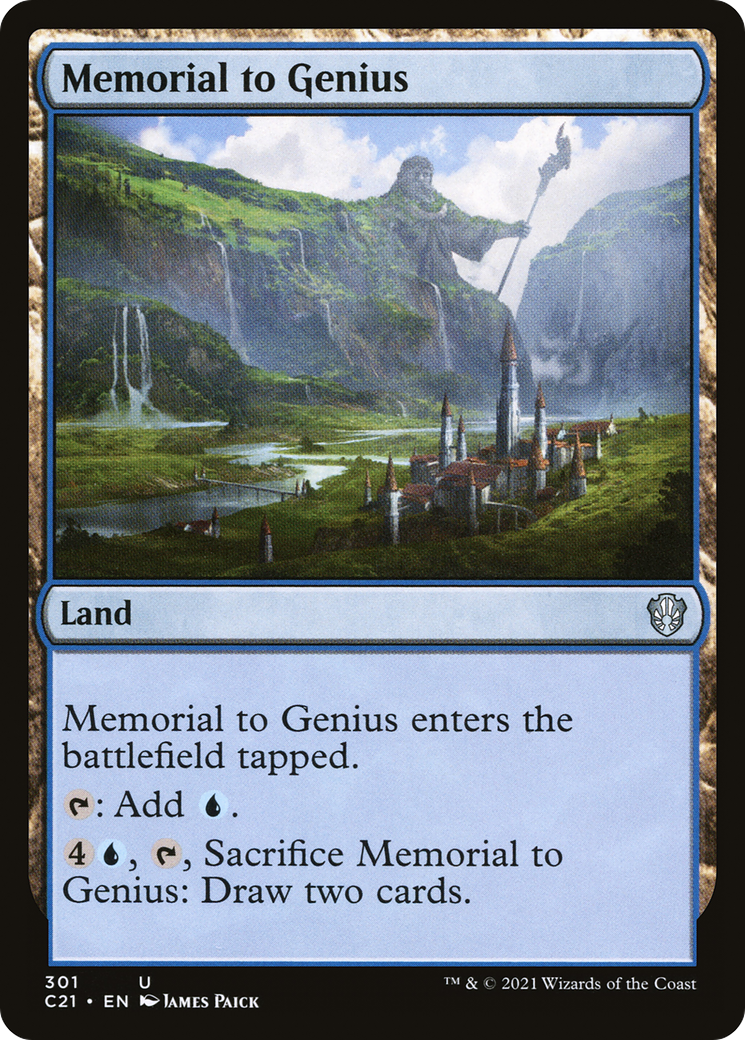 Memorial to Genius (301) - Commander 2021