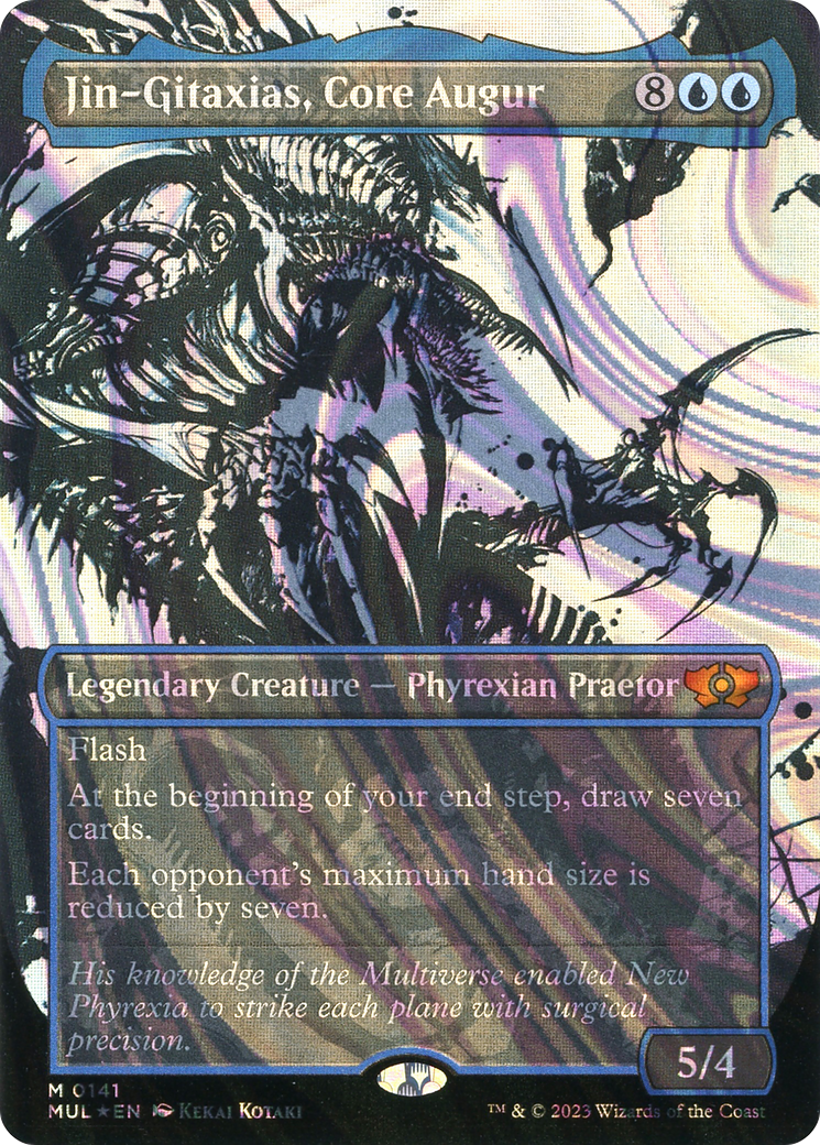 Jin-Gitaxias, Core Augur (Showcase) (141) Foil - Multiverse Legends