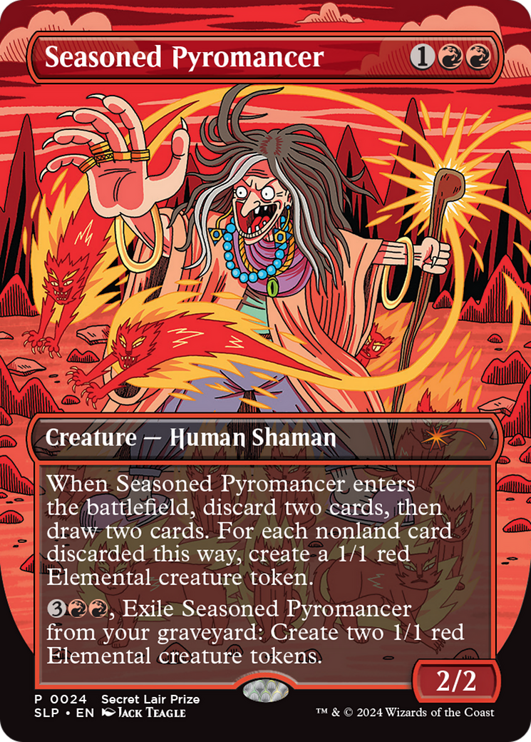 Seasoned Pyromancer (024) - Secret Lair Showdown