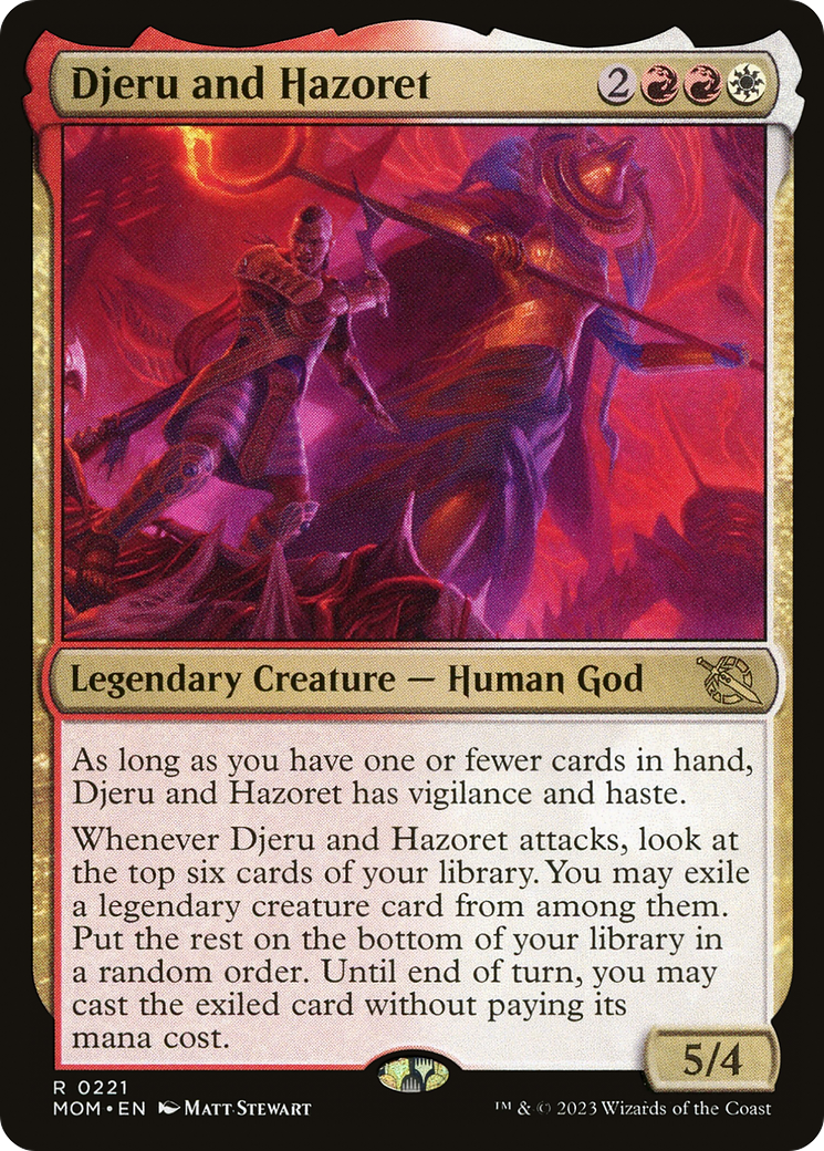 Djeru and Hazoret (221) - March of the Machine