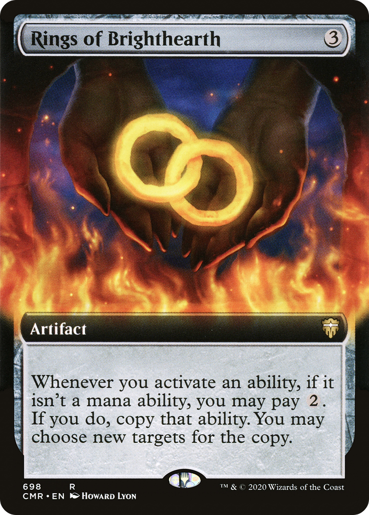 Rings of Brighthearth (Extended Art) (698) - Commander Legends