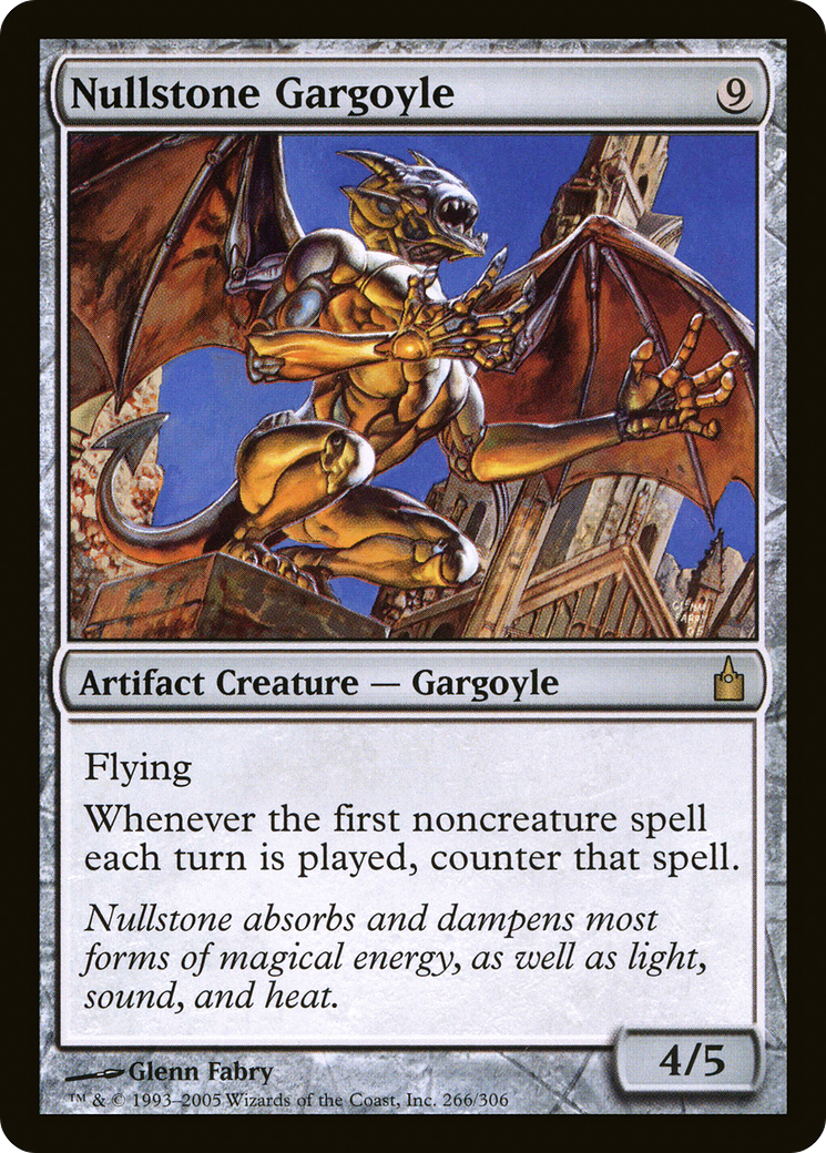Nullstone Gargoyle (266) - Ravnica: City of Guilds