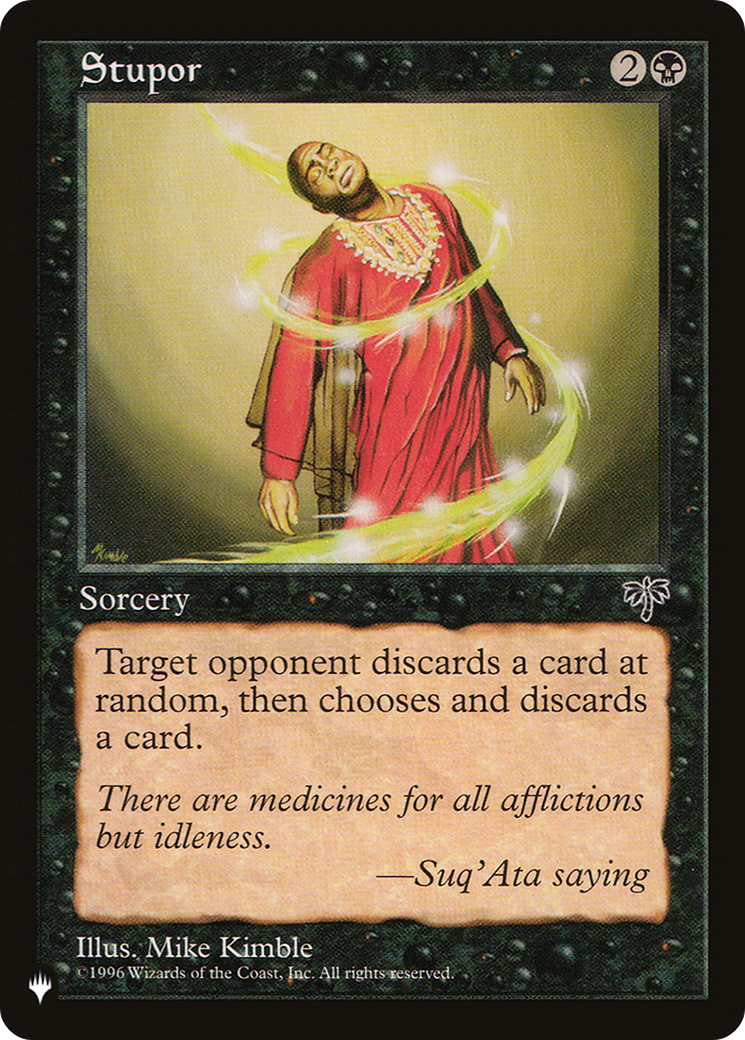 Stupor (Retro) (MIR-147) - The List