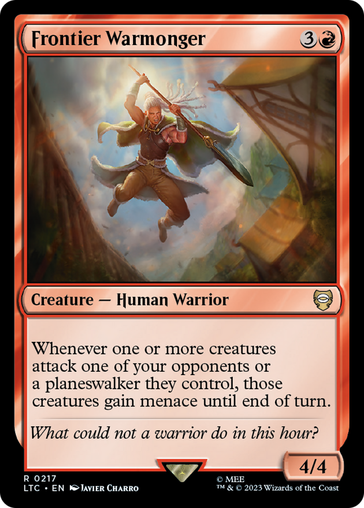 Frontier Warmonger (217) - Tales of Middle-earth Commander