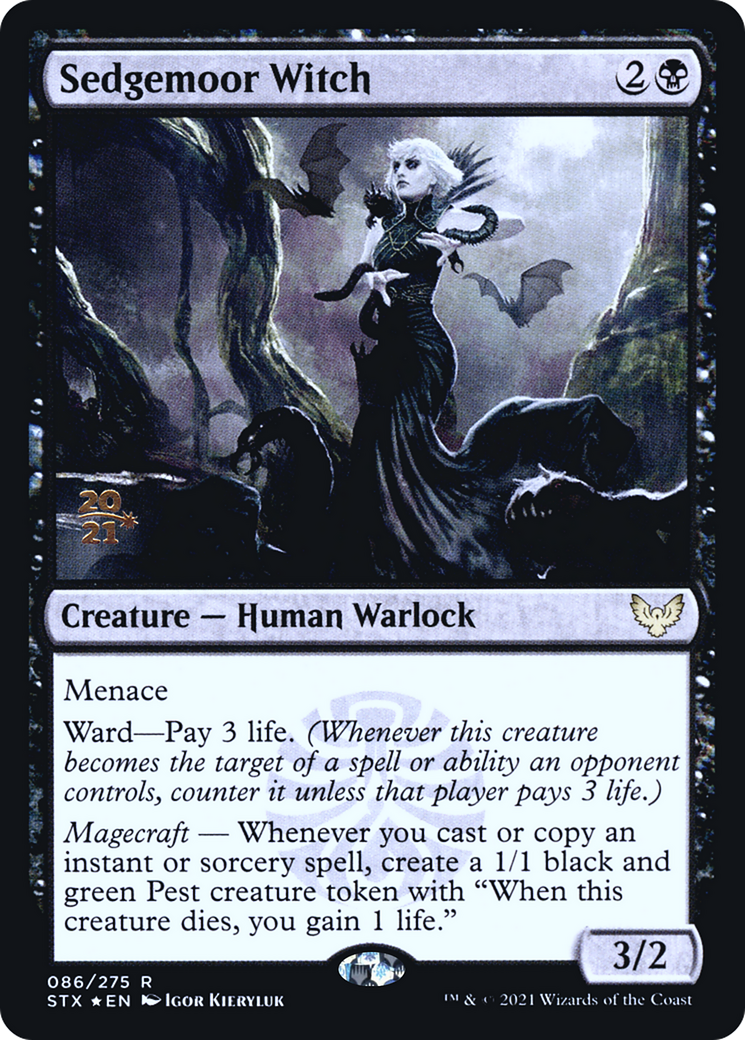 Sedgemoor Witch (86s) Foil - Strixhaven: School of Mages Promos