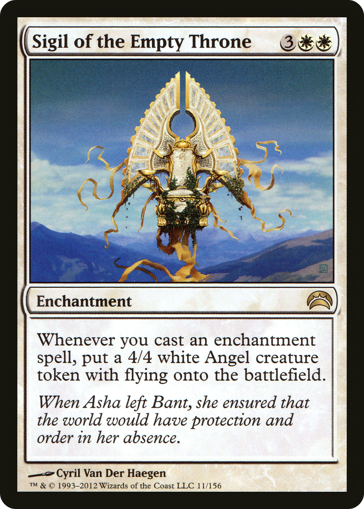 Sigil of the Empty Throne (011) Foil - Planechase 2012