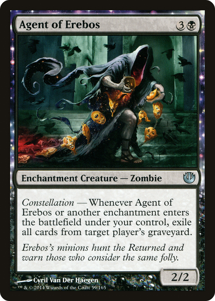 Agent of Erebos (059) Foil - Journey into Nyx