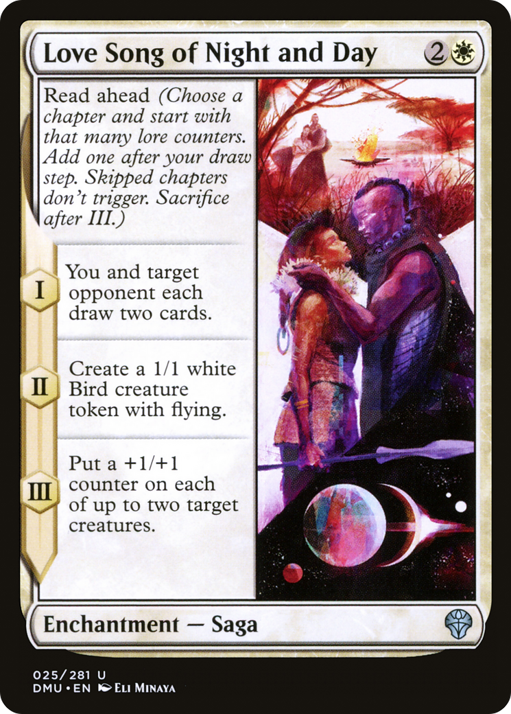 Love Song of Night and Day (025) Foil - Dominaria United