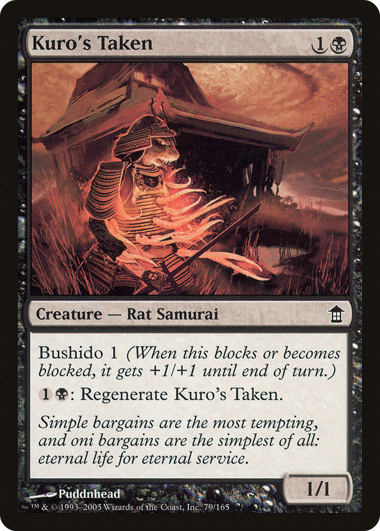 Kuro's Taken (079) - Saviors of Kamigawa