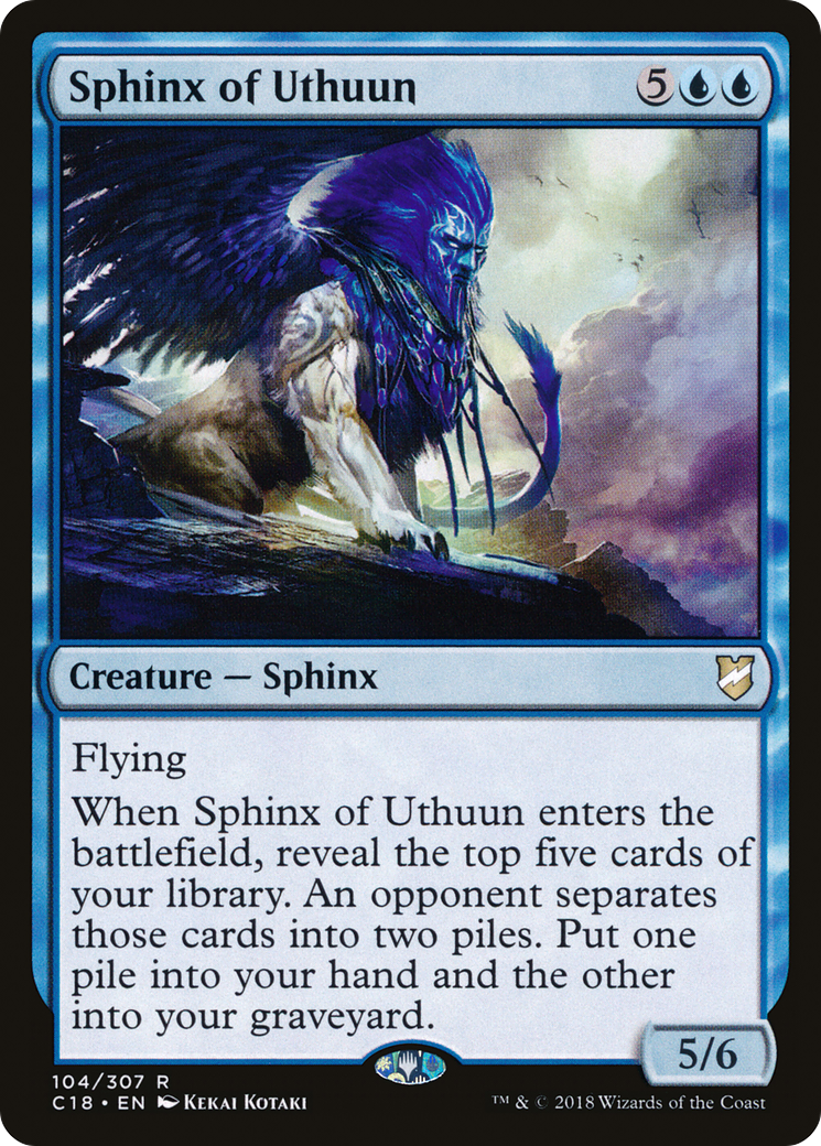 Sphinx of Uthuun (104) - Commander 2018