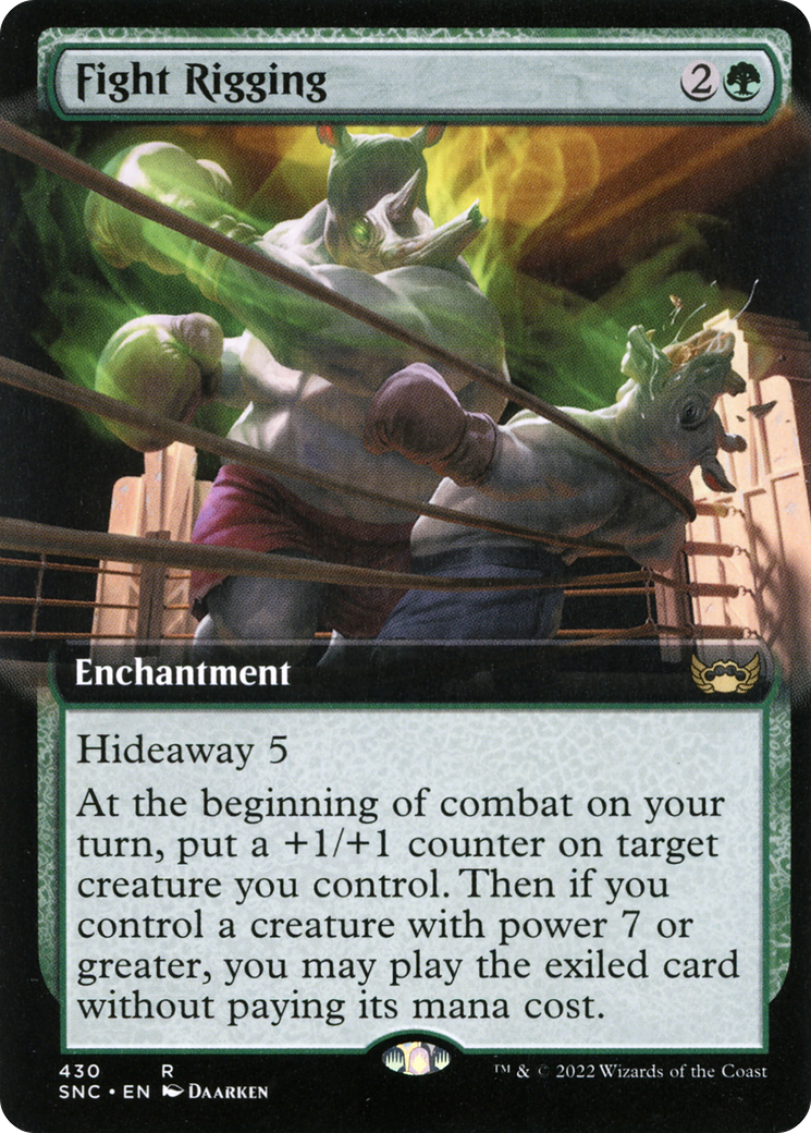 Fight Rigging (Extended Art) (430) - Streets of New Capenna