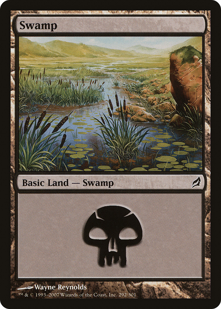 Swamp (292) Foil - Lorwyn